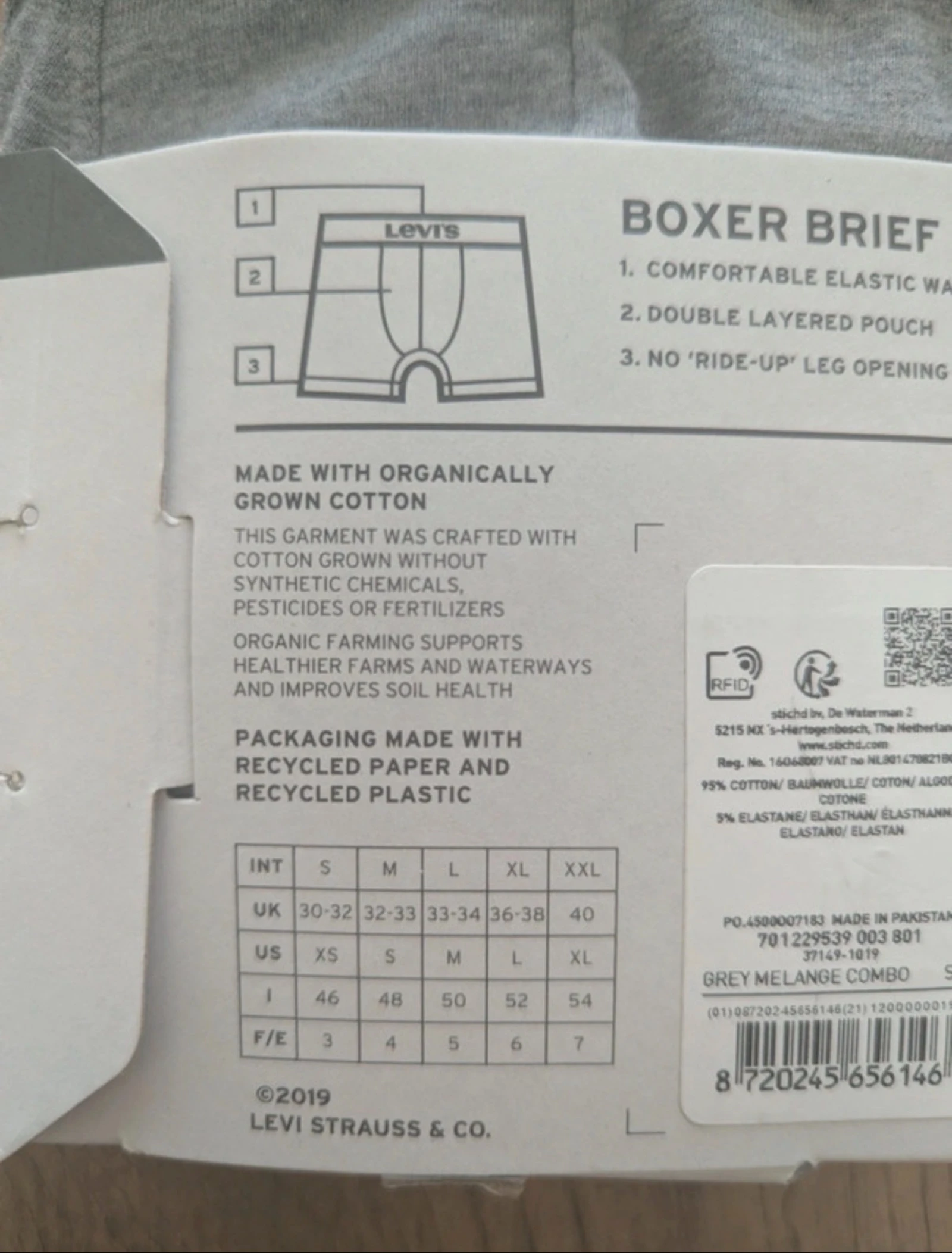 Pack boxers Levis – photo 7